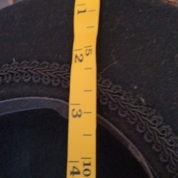 Doeskin Wool Designer w Satin flower band  $34+fre - Picture 15 of 16